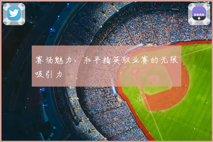 赛场魅力，和平精英职业赛的无限吸引力
